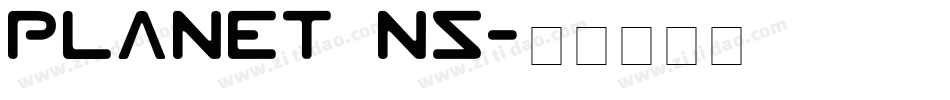 Planet NS字体转换